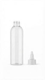 Load image into Gallery viewer, [ZMT148] Transparent Bottle With White Twist Top Cap - 20ml, 50ml, 100ml &amp; 200ml

