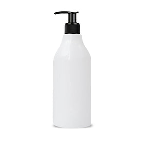 Milky White Bottle, White PET Bottle  Zenvista Packagings, Packagings Solution, Dispenser cap, White Bottle with  Black Dispenser cap, Cosmetic Bottle, Cosmetic  Products Packagings, Bottle for Shampoo ,  Lotion , Hand Wash, Body Wash 