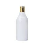 Load image into Gallery viewer, Milky White Bottle , White PET  Bottle , Zenvista Packagings, Packagings Solution, Flip top cap, Golden  flip top cap, White Bottle with fliptop cap, Cosmetic Bottle, Cosmetic Products, Packaging Bottle For  Shampoo, Lotions, Hand Wash, Body Wash, Mssage Oil
