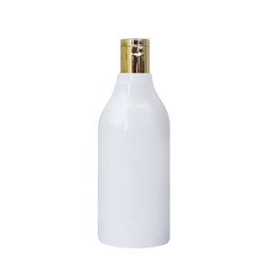 Milky White Bottle , White PET  Bottle , Zenvista Packagings, Packagings Solution, Flip top cap, Golden  flip top cap, White Bottle with fliptop cap, Cosmetic Bottle, Cosmetic Products, Packaging Bottle For  Shampoo, Lotions, Hand Wash, Body Wash, Mssage Oil