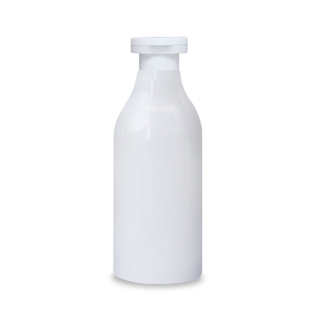 Milky White Bottle, White PET Bottle  Zenvista Packagings, Packagings Solution,  White Elite  cap, White Bottle with  White Elite flip top cap, Cosmetic Bottle, Cosmetic  Products Packagings, Bottle for Shampoo ,  Lotion , Hand Wash, Body  Wash, Massage Oil