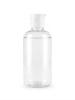Load image into Gallery viewer,  Zenvista Packagings A clear PET  bottle with  White Fliptop Cap 
