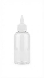Load image into Gallery viewer,  Zenvista Packagings A Transparent Boston Clear Round Bottle With White Twist Cap 
