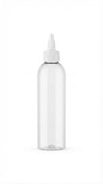 Load image into Gallery viewer, [ZMT148] Transparent Bottle With White Twist Top Cap - 20ml, 50ml, 100ml &amp; 200ml
