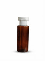 Load image into Gallery viewer, [ZMG215]  Amber Glass Bottle With White Elite Cap - 30ml , 50ml  &amp; 100 ml
