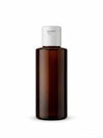 Load image into Gallery viewer, [ZMG220] Amber Glass Bottle With White Flip Top Cap - 30ml, 50ml &amp;  100ml
