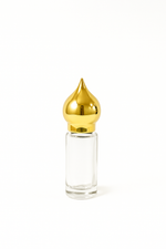 Load image into Gallery viewer, [ZMAR07] Mini Glass Attar Bottle With Gold Cap
