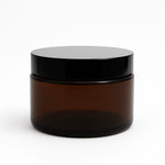 Load image into Gallery viewer, [ZMJ67] Acrylic Amber Shan Jar Transparent With Black Cap &amp; Inner Lid
