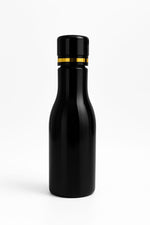 Load image into Gallery viewer, [ZMK61] Black Asta Bottle With Black Gold Streak Cap
