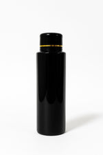 Load image into Gallery viewer, [ZMK62] Black JLI Bottle With Black Gold Streak Cap
