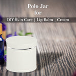 Load image into Gallery viewer, zenvista 50gm, 100gm, 50gm polo jar, polo jar 100gm, polo jar, empty cosmetic jar, empty jar, polo jar, Empty Acrylic Glass Jar, Empty Cosmetic Jars, Refillable Jars, Refillable Containers, Lip Balm Container, Glass Jars, Acrylic Shan Jar, Polo Jar, Frosted Glass Jar
