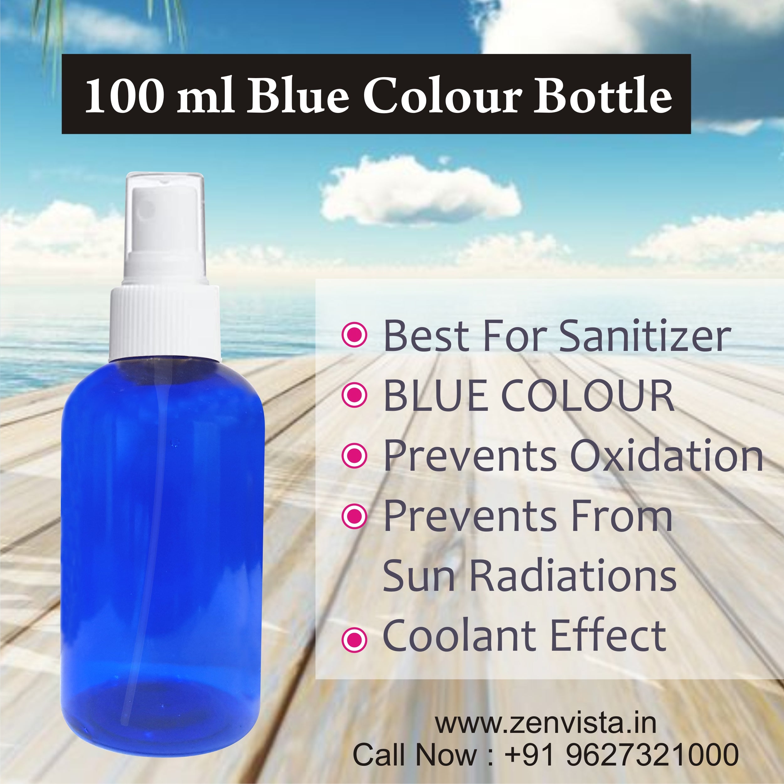 blue bottles , empty blue bottles , 100 ml blue color empty bottles , empty blue bottles for packagings , premium blue color bottles , empty bottles 100 ml blue color , blue color cosmetic bottles , blue bottles with mist spray pump , blue botlles mist spray , 100 ml bottles with mist spray pump