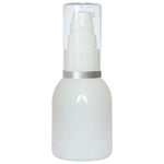 Load image into Gallery viewer, [ZMW38] White Bell Shaped Bottles With White Lotion Pump - 50ml
