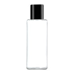 Load image into Gallery viewer, zenvista, zenvista packaging, cosmetic packaging, empty cosmetic packaging, empty bottles, cosmetic bottles, transparent bottles, transparent bottle with screw cap, black screw cap, hair oil bottle, serum bottle, refilable bottle, reusable bottle, travel size bottle, bottle for essential oil, lotion bottle, pet bottle, airtight bottle, leakproof bottle, unbreakable bottle 
