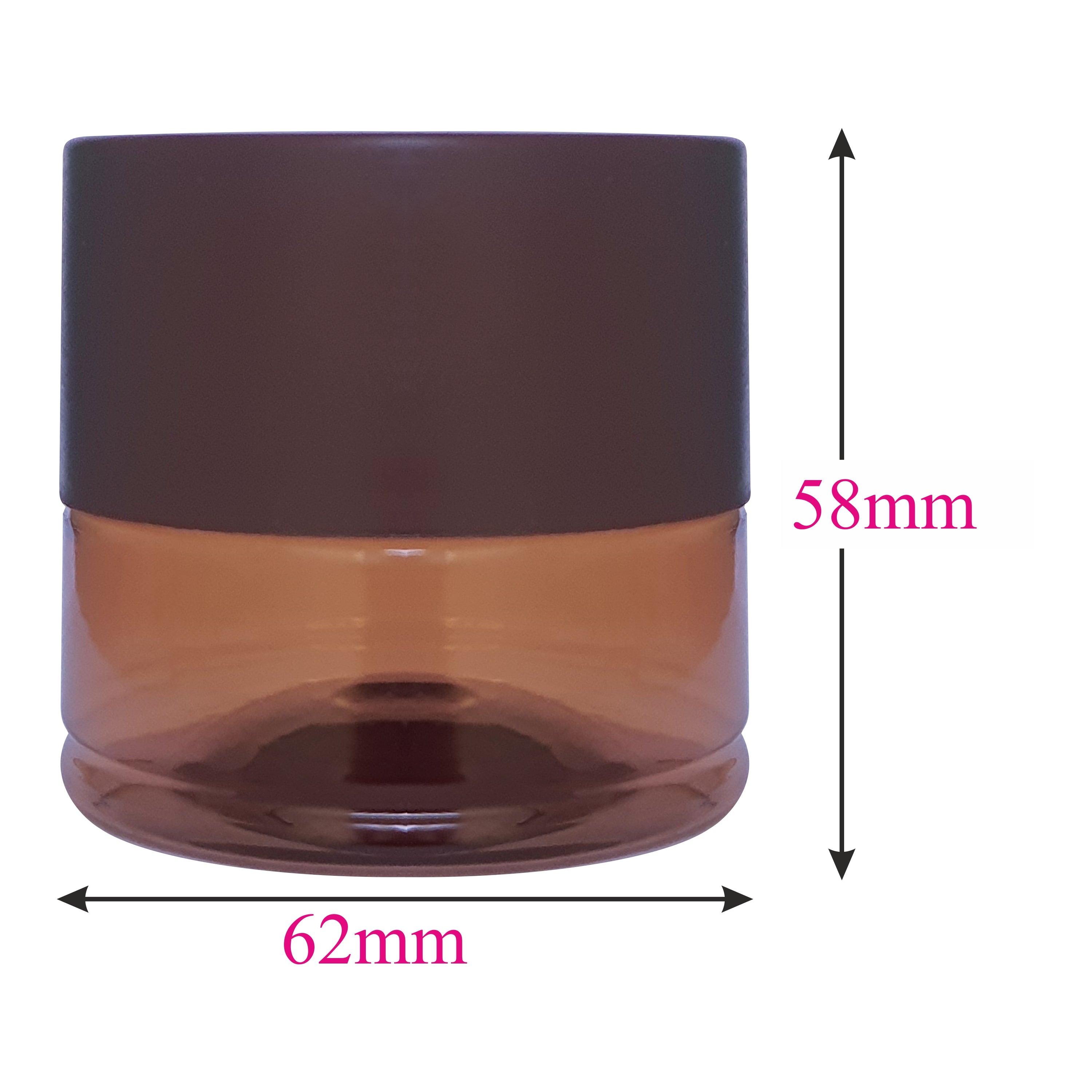 zenvista, zenvista packaging, cosmetic packaging, jars, empty jars, jars for cosmetic packaging, airtight jars, amber color jars, 