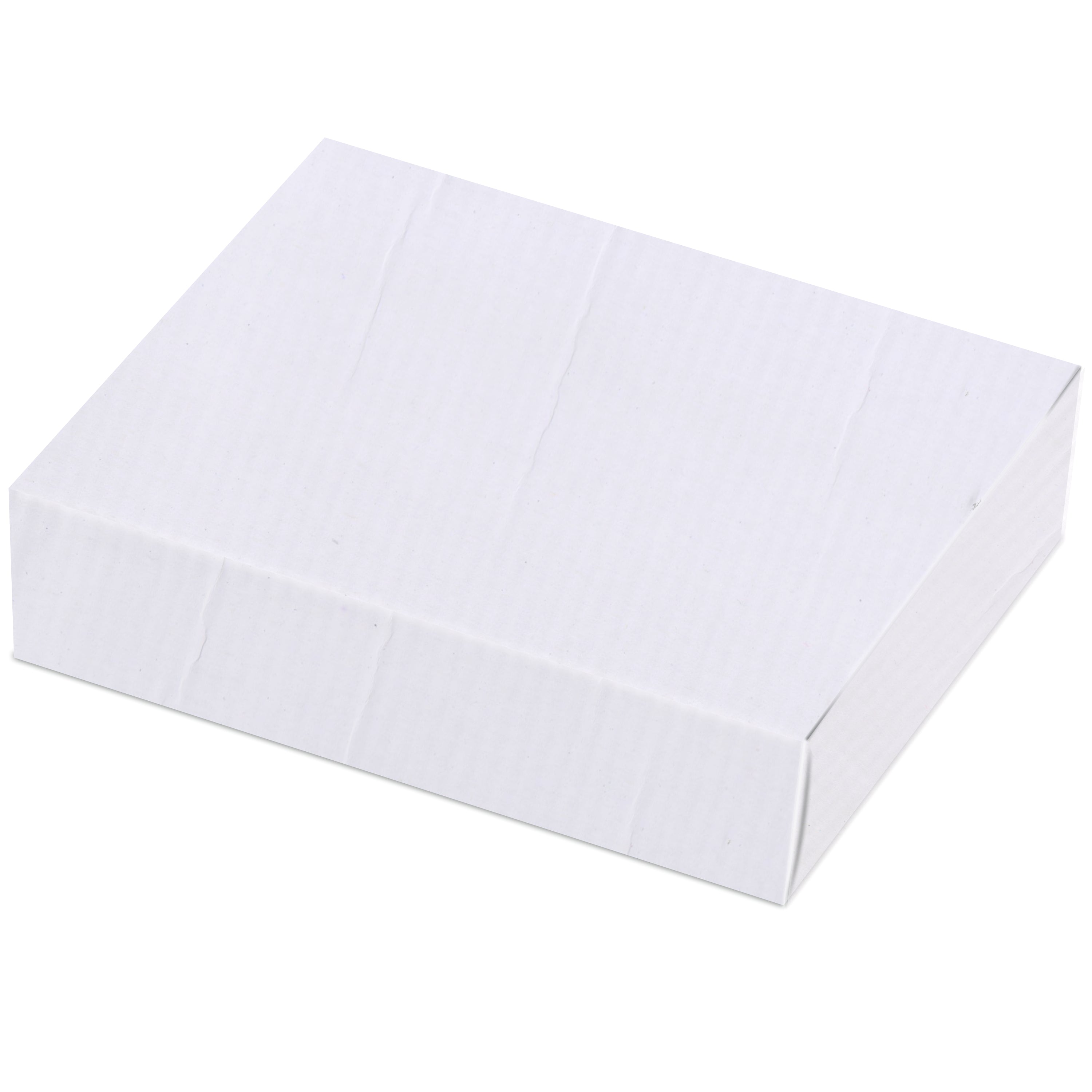 Zenvista Premium White Corrugated Box |13 x 4.6 x 18.5 cm | Pack of 10