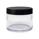 Load image into Gallery viewer, Acrylic Shan Jar with black lid- 8gm, 25gm, 30gm, 15gm, 50gm, 100gm [ZMJ02]
