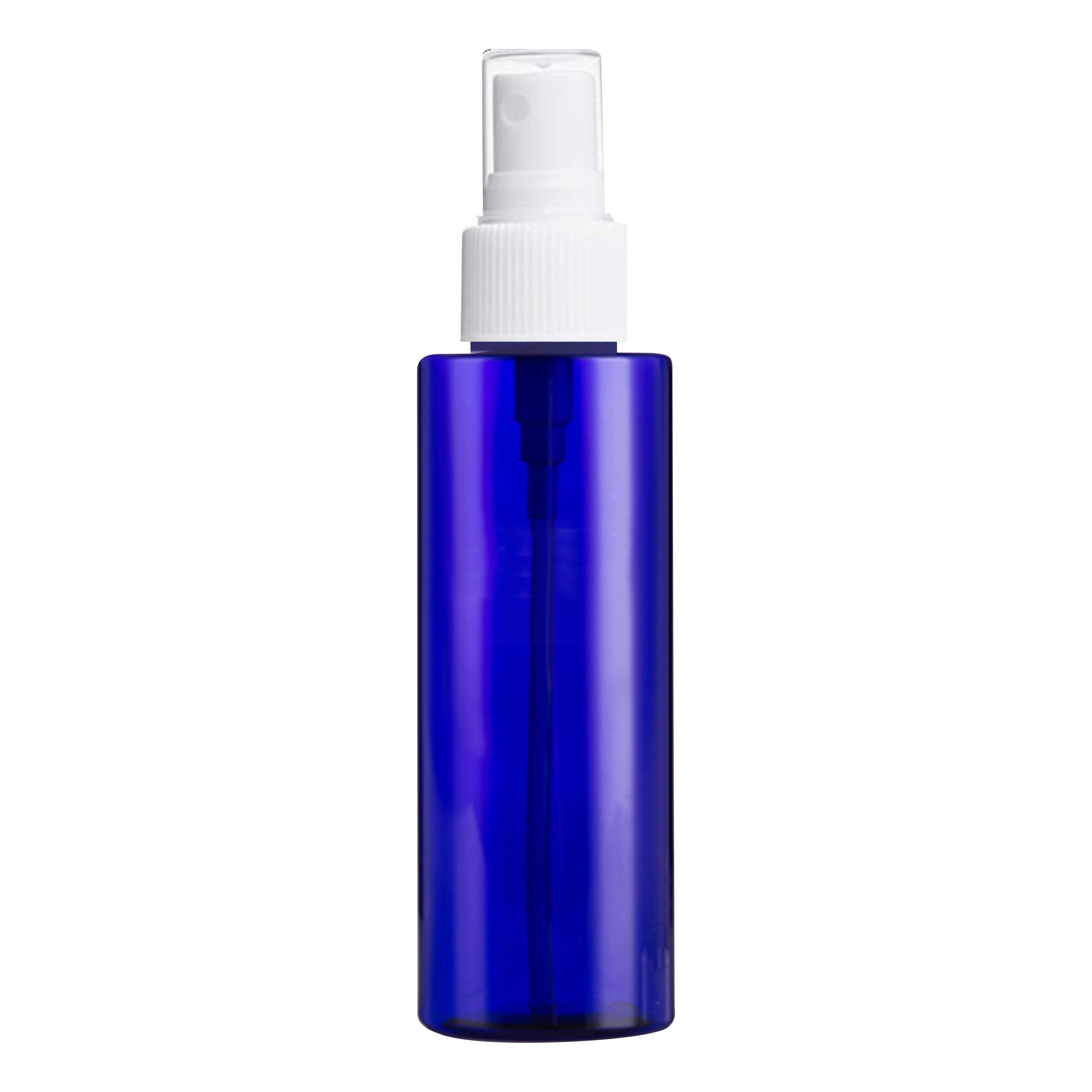 zenvista Empty Blue Color Cosmetic Bottle with White Mist Spray Pump, Transparent Packaging Bottles For Perfumes, Sanitizers, Cosmetic Packaging , blue bottles , empty blue bottles , 100 ml blue color empty bottles , empty blue bottles for packagings , premium blue color bottles , empty bottles 100 ml blue color , blue color cosmetic bottles