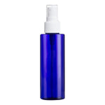 Load image into Gallery viewer, zenvista Empty Blue Color Cosmetic Bottle with White Mist Spray Pump, Transparent Packaging Bottles For Perfumes, Sanitizers, Cosmetic Packaging , blue bottles , empty blue bottles , 100 ml blue color empty bottles , empty blue bottles for packagings , premium blue color bottles , empty bottles 100 ml blue color , blue color cosmetic bottles
