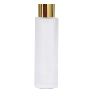 Frosted Glass Bottle With Golden Screw Cap [ZMG35]  25ML, 30ML, 50ML & 100ML