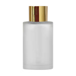 Load image into Gallery viewer, Frosted Glass Bottle With Golden Screw Cap [ZMG35]  25ML, 30ML, 50ML &amp; 100ML
