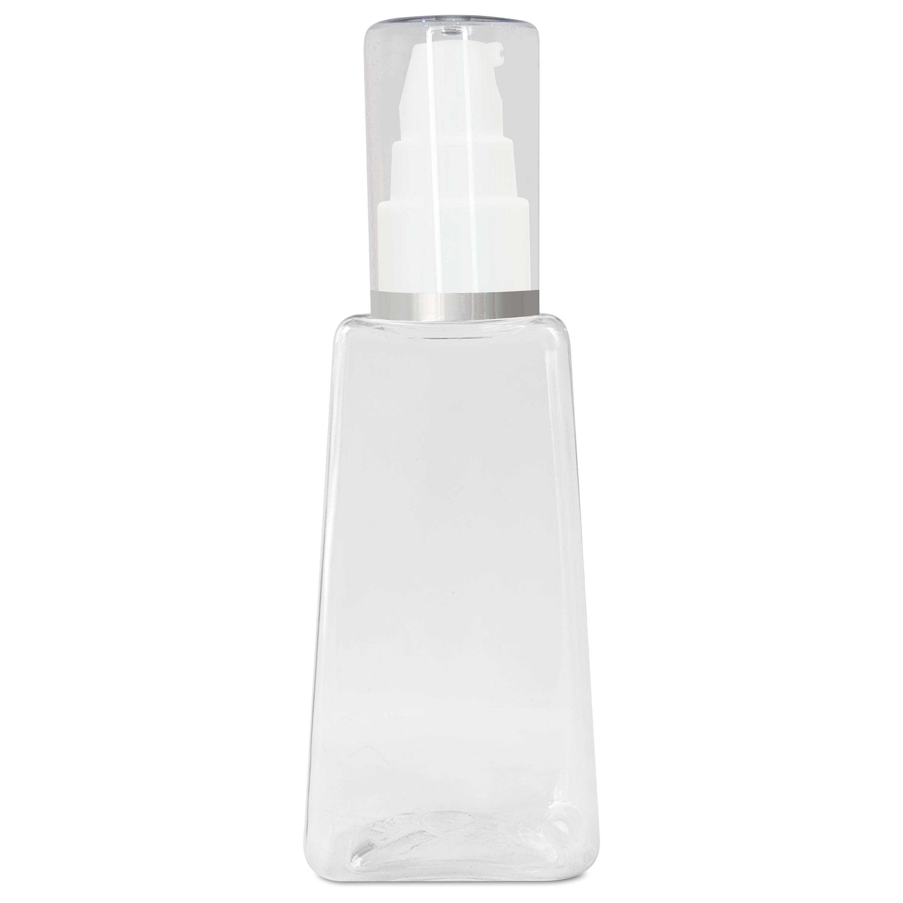 Transparent Bottle with Lotion Pump - 50ml [ZMT56]