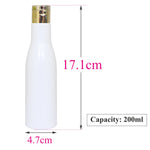 Load image into Gallery viewer, milky white color bottle, white bottle, serum bottles, refillable containers , premium bottles, pet bottles , pet bottle, perfume bottles , glass bottle, food coloring bottles, empty bottles for serum, dropper bottle, cosmetics empty containers, bottle, blue bottle, beautiful cosmetic bottles&#39;
