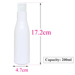 Load image into Gallery viewer, | ZMW27| Milky White Color Bottle With White Flip Top Cap For Serum, Toner, Shampoo, Conditioner-  200ml

