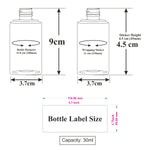 Load image into Gallery viewer, FROSTED GLASS BOTTLE WITH GOLD PLATED DROPPER [ZMG42]  25ML, 30ML , 50 ML
