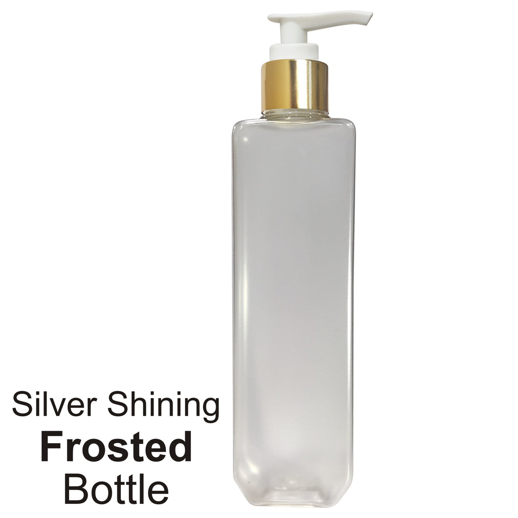 frosted pet bottles , empty frosted bottles , empty bottles for packagings , frosted bottles 200ml , frosted cosmetic bottles , empty cosmetic bottles , frosted empty bottles , bottles with dispenser pump , black dispenser pump ,, refillable , gold plated black dispenser, frosted glass bottles , cosmetic packagings , 200 ml empty bottles , shampoo bottles , body wash bottles.