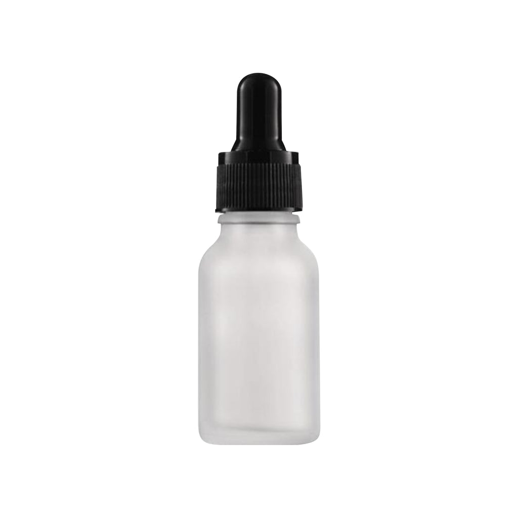 glass frosted droppers , black droppers , zenvista , empty droppers , black cap empty droppers frosted 15 ml droppers , frosted 30 ml droppers , essential oil droppers , serum droppers , white frosted doppers