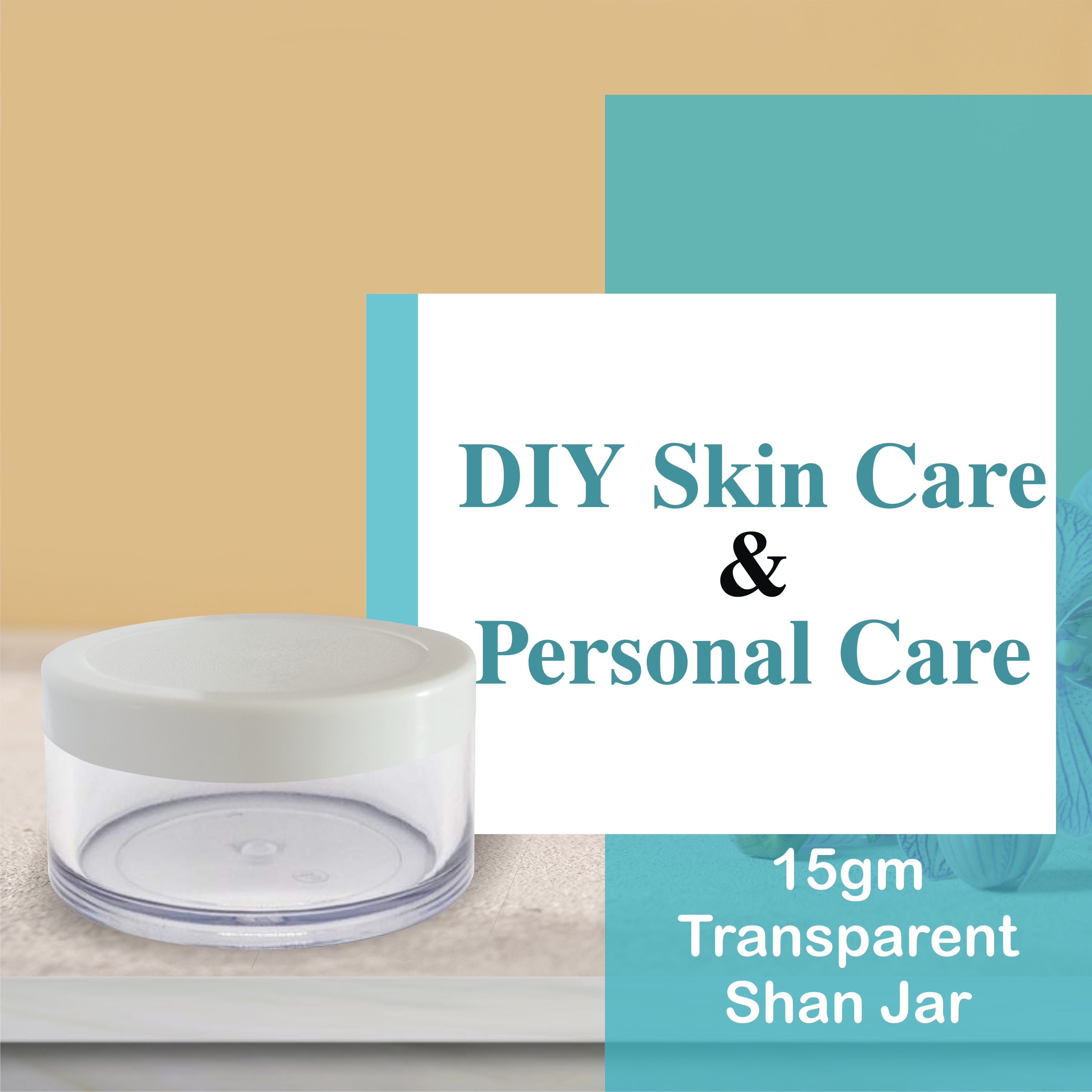 transparent jars with white cap , acrylic shan jars , white color transparent jars , transparent shan jars , 8 gm , 15gm , 30gm , 50gm , 100gm jars ., jars for cream , lotion jars , lip balm jars , premium jars , cream jars