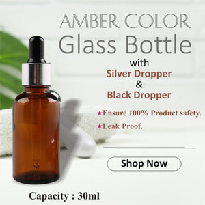 amber color glass bottles , dropper bottles amber color , 10 ml , 15ml, 30mml amber glass bottles , silver plated black dropper , amber color bottles , eye dropper bottles , ear dropper bottles . '
