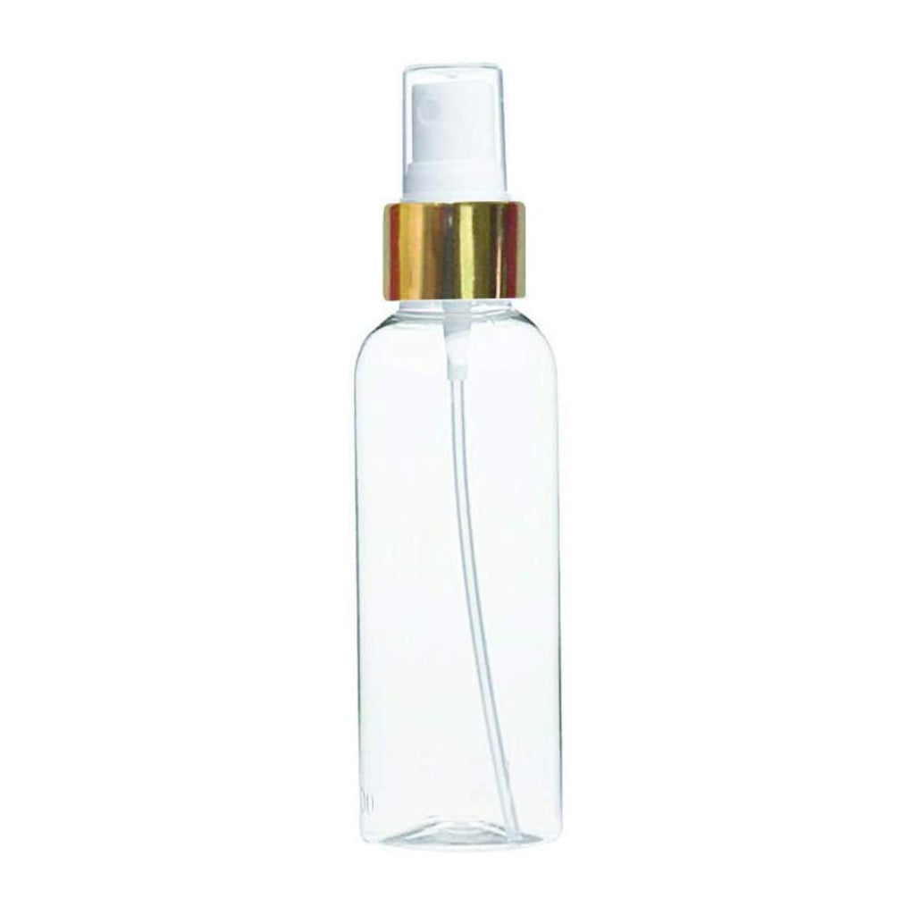 zenvista 100 ml bottles , transparent empty bottles , empty bottles for cosmetic packagings , gold lotion pump bottles , gold white lotion pump transparent bottles , bottles for cosmetic packagings , 100 ml bottles , 100 ml g (1)