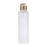 Load image into Gallery viewer, |ZMG43|  FLAT SOLDER FROSTED GLASS BOTTLE WITH GOLD PLATED LOCKET CAP Available Size: 25ml, 30ml, 50ml, 100ml
