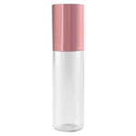 Load image into Gallery viewer, zenvista transparent airless bottles , empty airless bottles , rose gold cap bottkes , essential oil bottles , fragrance oil bottles , 50 ml white bottles , white bottles with rose cap , serum bottles , empty toner bottles , empty perfume bottles .
